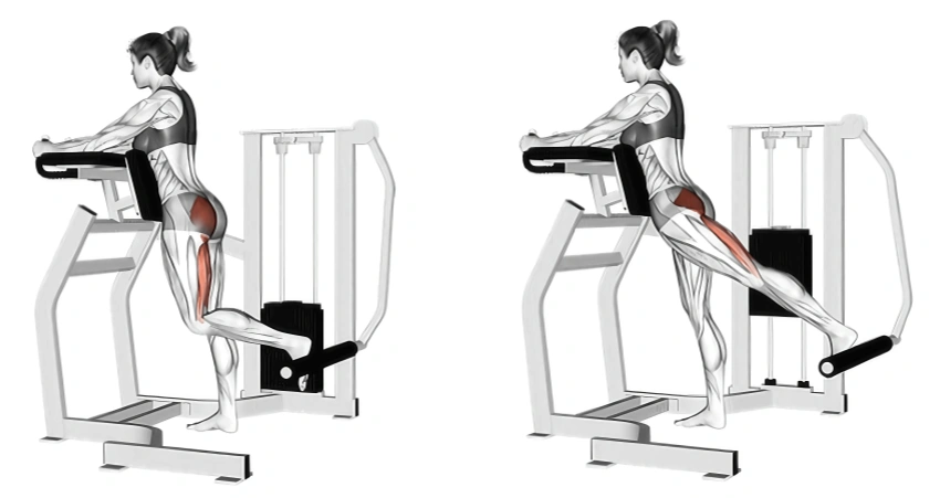 Kickback-Glute-Machine