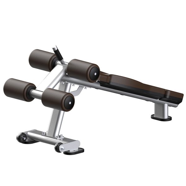 Commercial-Grade Fixed Angle Sit-Up Bench – Heavy-Duty Ab Training