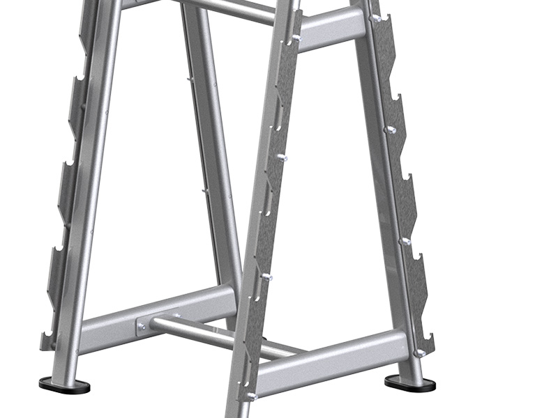 Non-slip base plates and weight-distributed