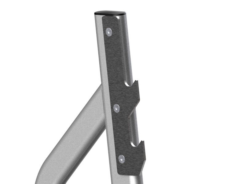Reinforced pivot points with stainless