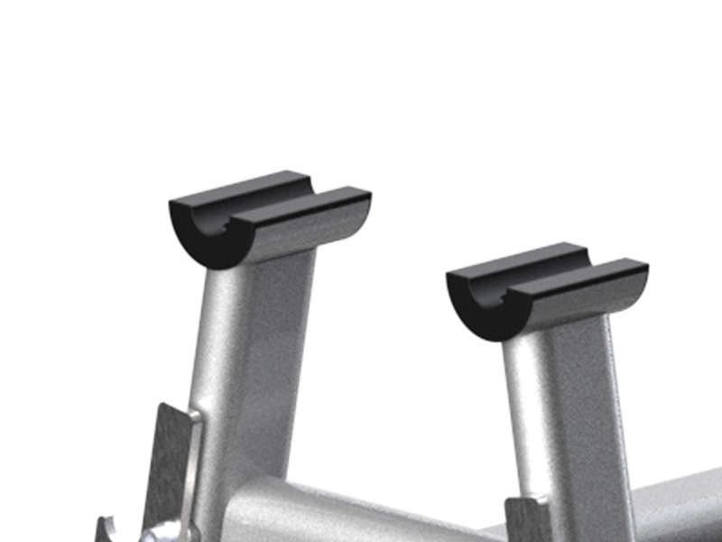 Store barbells (30-100LBS), bumper plates