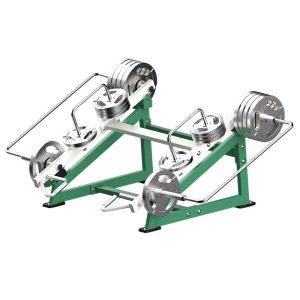 Enclosed Counterweight Deadlift Machine Stainless Steel Rail
