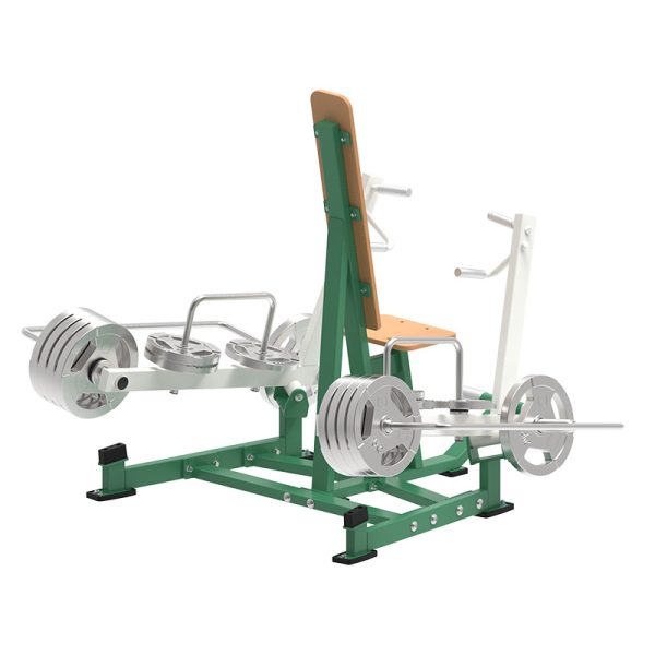 Gym-quality lower chest press