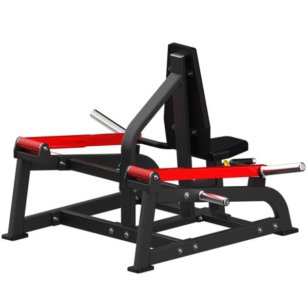 Professional-grade Plate Loaded Shrug Machine