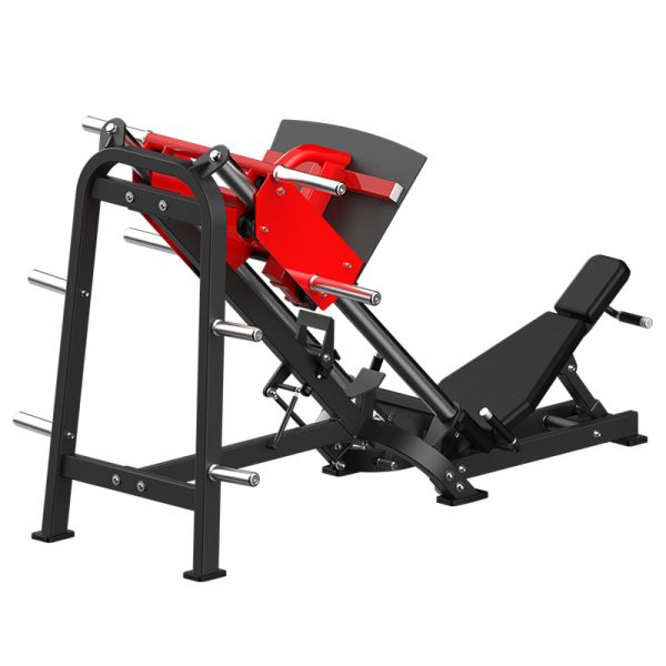 Robust linear leg press machine