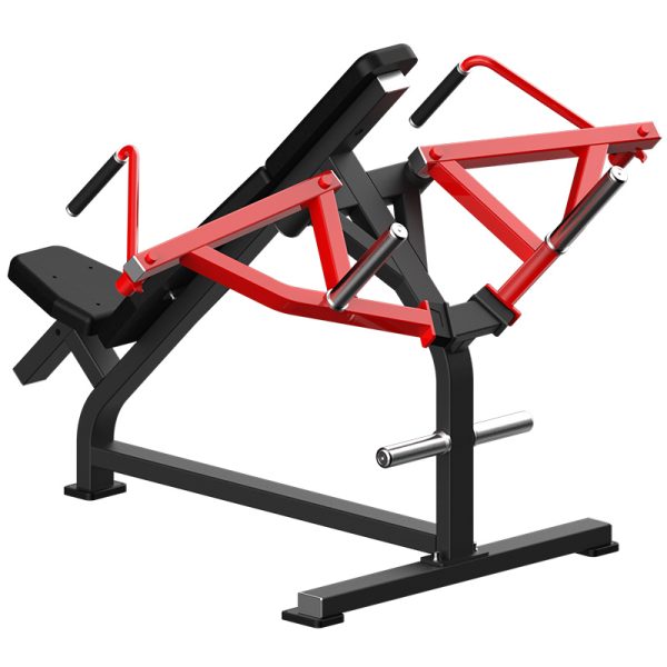 plate-loaded Incline Fly Trainer ensures
