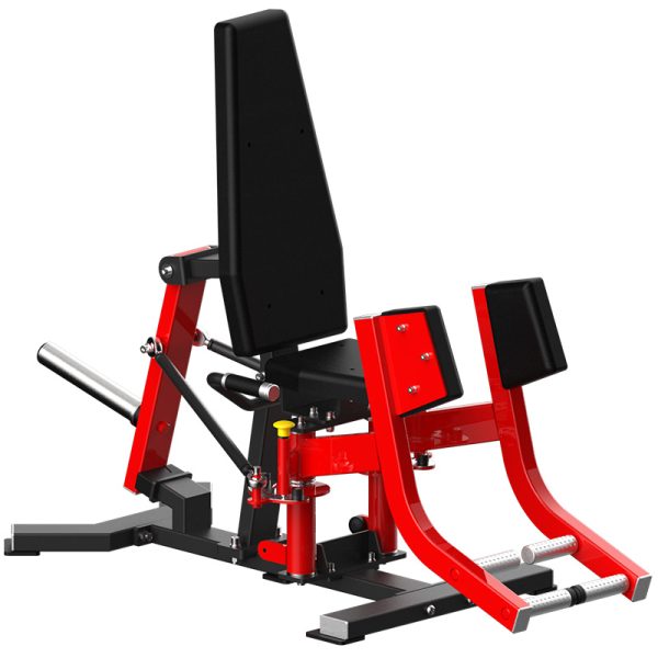 plate-loaded trainer featuring iso-lateral