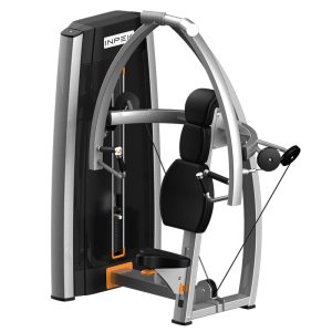 Commercial-Grade Mid Chest Press with Laser-Cut Stability