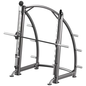 Ergonomic Smith Machine with Balance Weight System