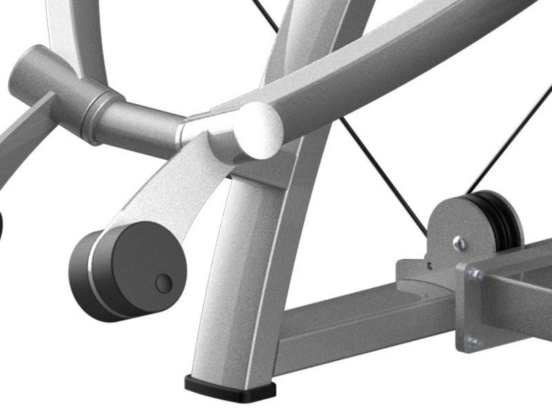our Incline Shoulder Press combines 3mm commercial-grade