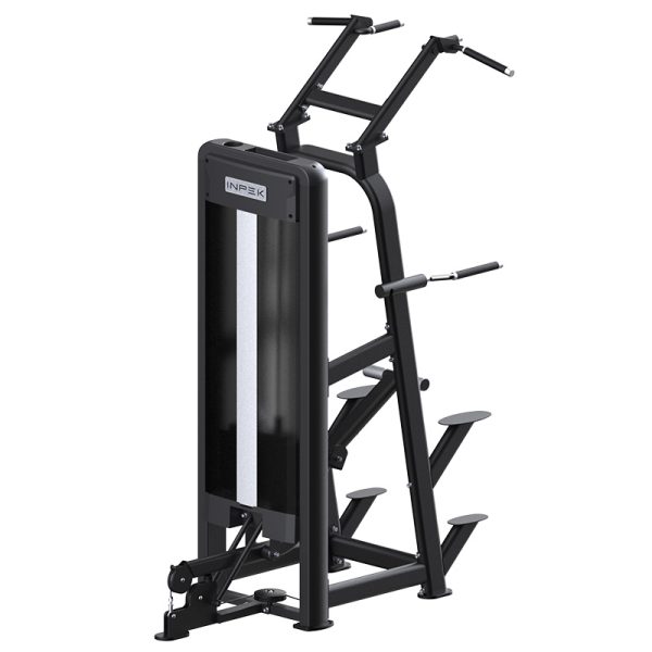 16x80KG weight stacks, adjustable