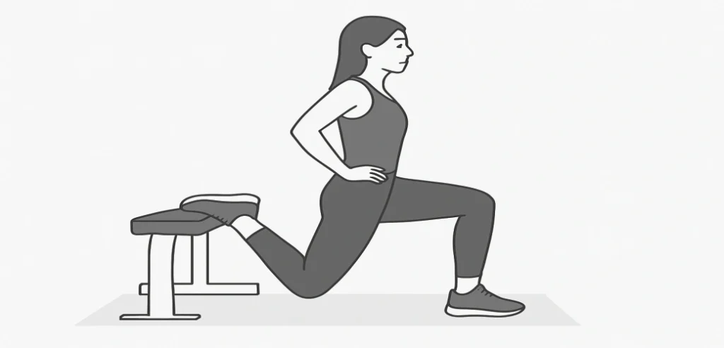 Bulgarian Split Squats