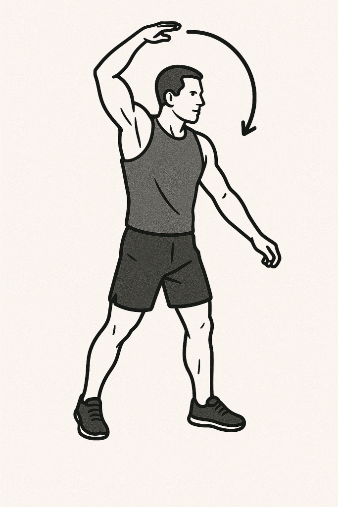 Dynamic stretches
