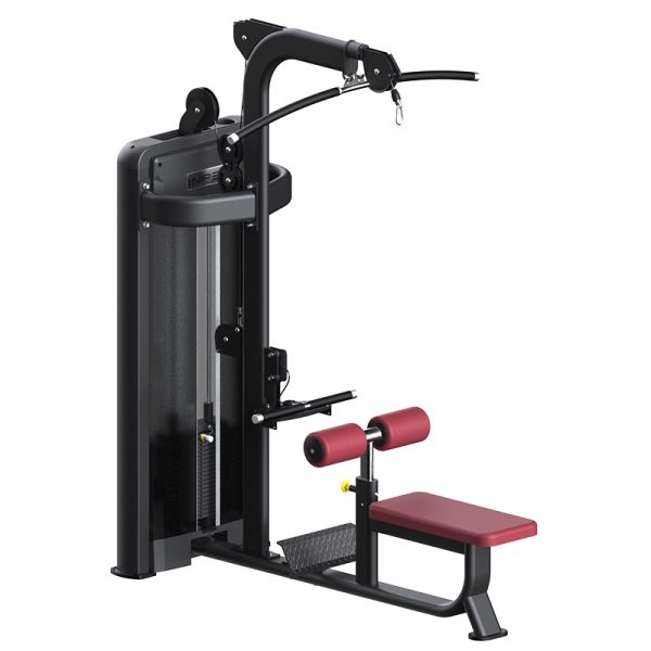 Commercial-Grade Lat DownLow Row Strength Machine