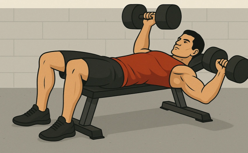 Dumbbell Bench Press to Improve Bench Press