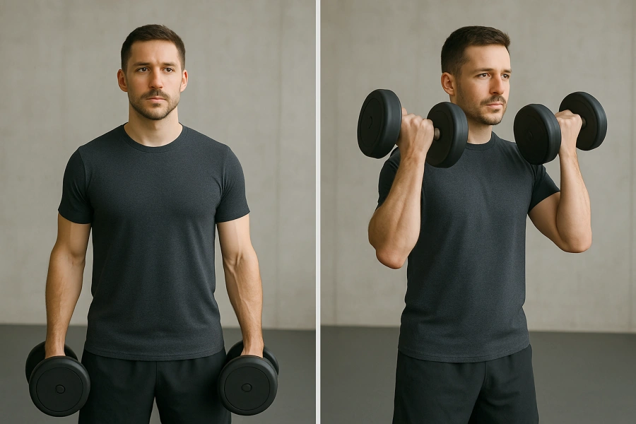 Dumbbell Bicep Curls