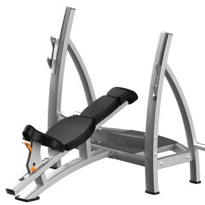 Durable Olympic Incline Bench with Anti-Jamming Barbell Bar