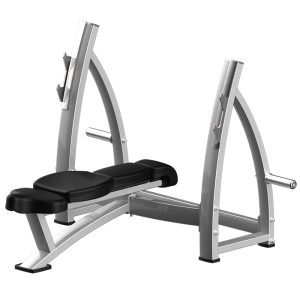 Ergonomic Olympic Flat Bench with Zero Gravity Weights