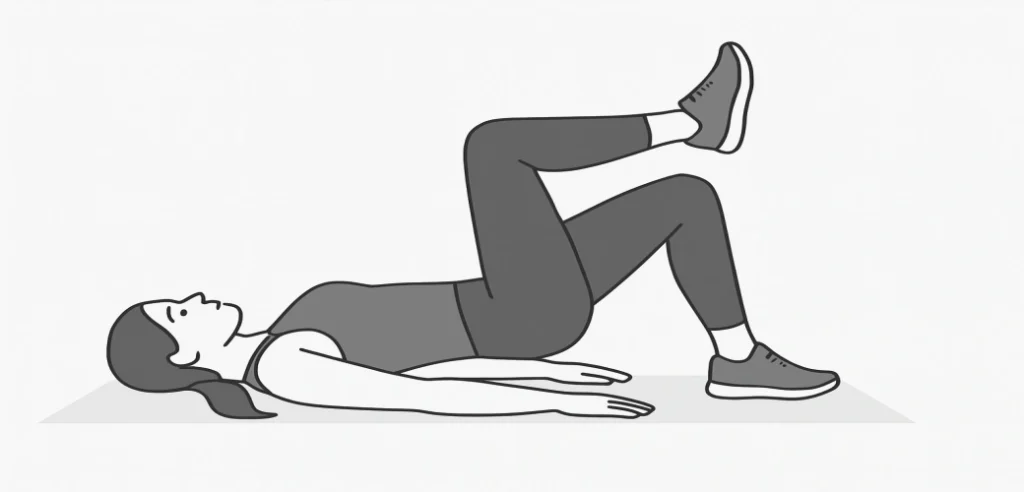 Glute Bridge March