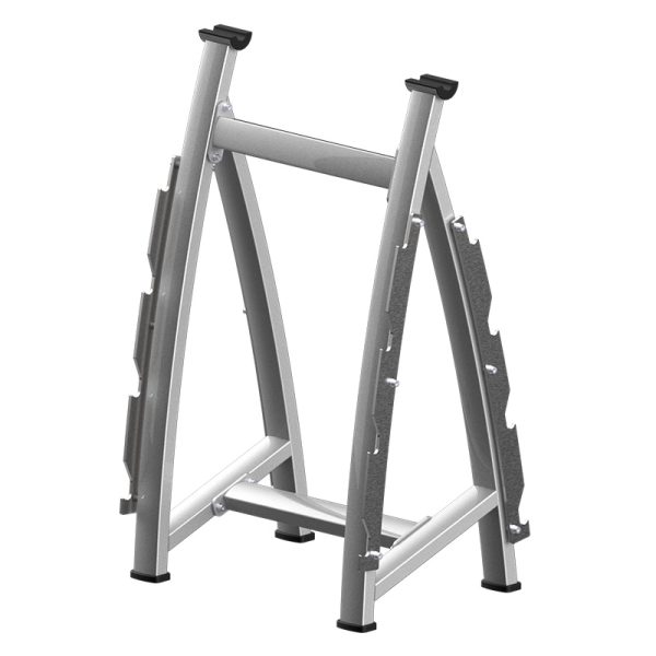 Heavy-Duty Barbell Rack with 9-Tray Storage System