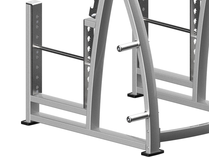 The robust 3mm-thick Q235 steel frame