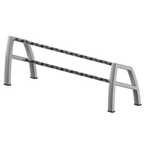 made with reinforced rectangular tubes